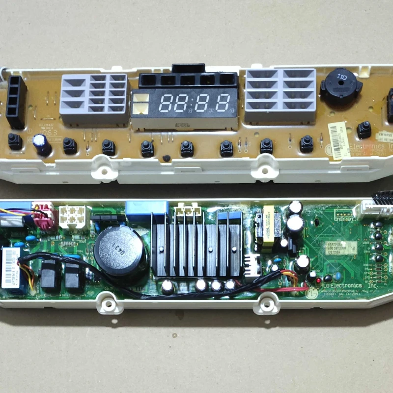 Dismantling LG variable frequency washing machine computer board T70MS33PDE