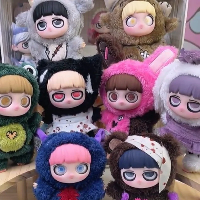 

Genuine Kiki Little Key Authentic Gothic Style Night Elf Plush Blind Box Cute Pendant Trendy Collectible Toy Girls Birthday