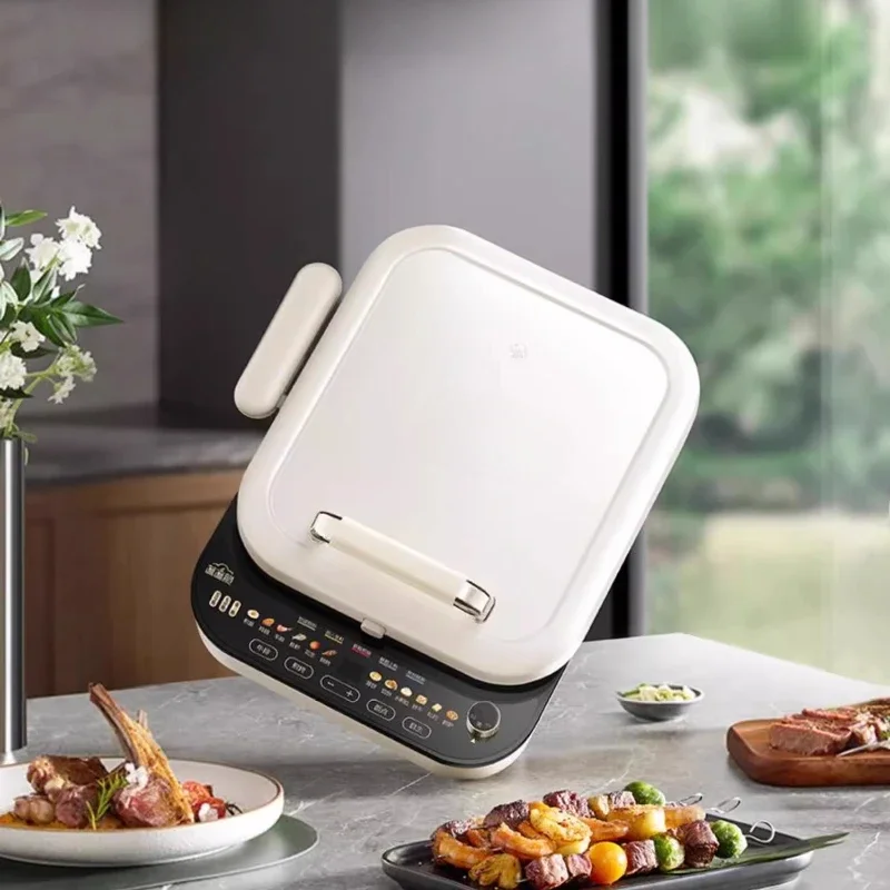 Household Double-sided Heating Pancake Pan Deepened Enlarged Removable Washable And Detachable