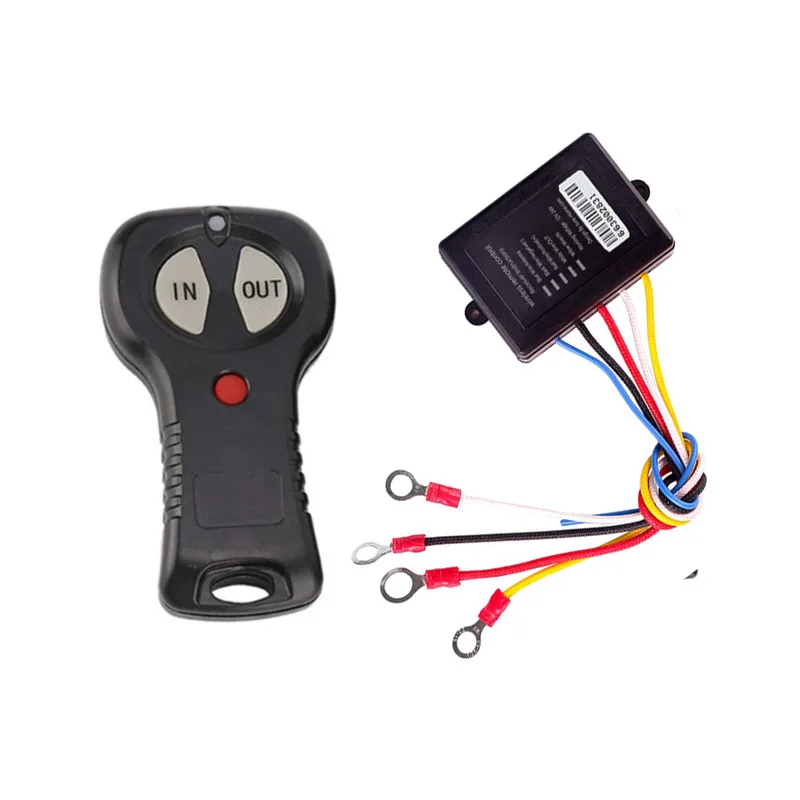 Automotive Electric Winch, Relay  Control System Wireless Switch Off-Road  Controller Cars  Trucks Atv