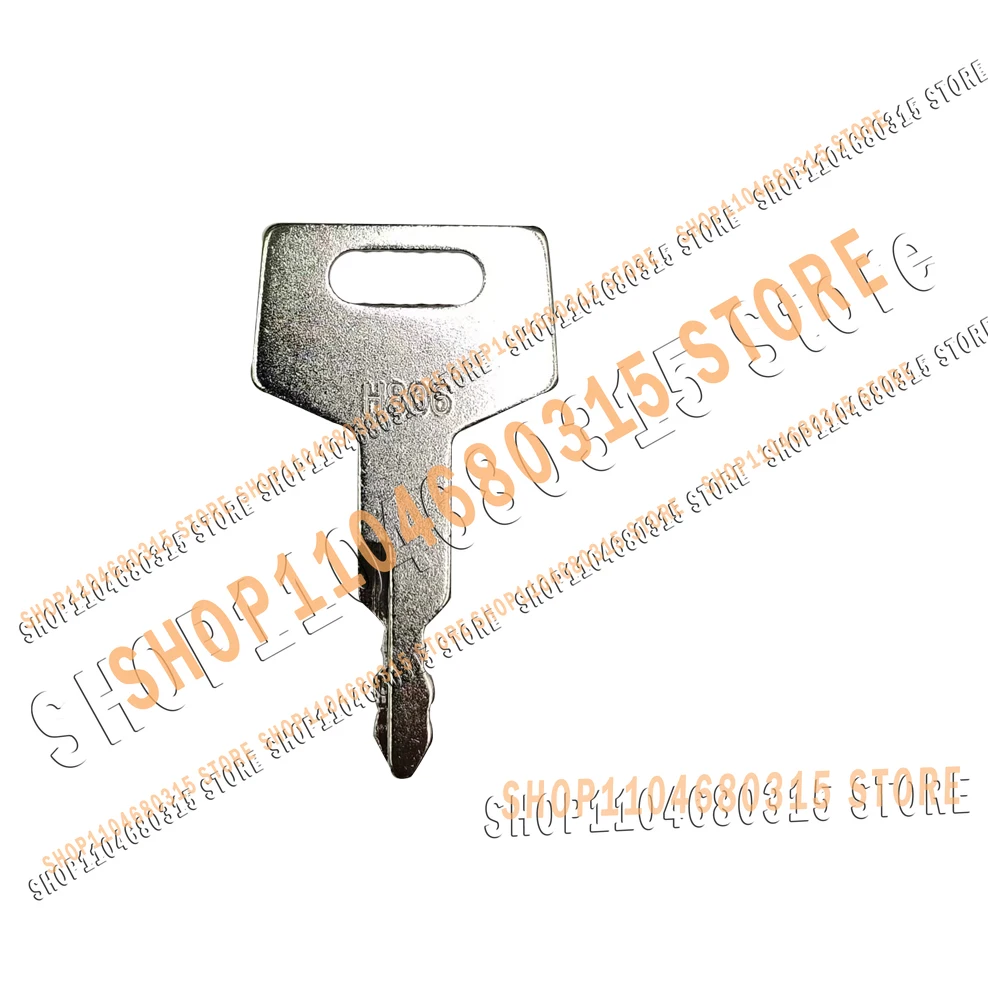 10/5/1Pcs H806 Ignition Keys for Excavator Track Loader U1698X2 Takeuchi Open Door Lock Key