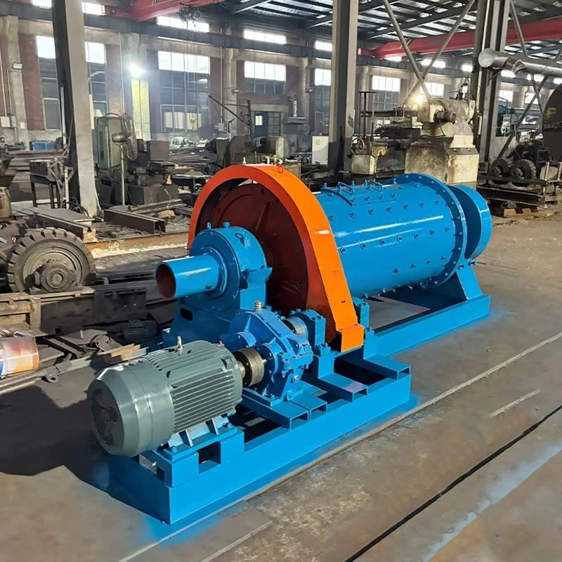 Calcium Carbonate Gypsum Ball Mill Stone Powder Grinder Small Industrial Gold Ore Milling Machine Anti Wear Alloy Liner Custom