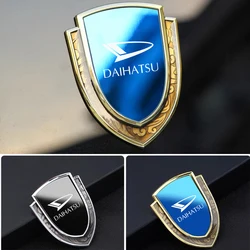 Car Trunk Window Side Emblem Badge Decal Sticker 3D Metal for Daihatsu Sirion Feroza Emblem Trevis Taft DR Copen