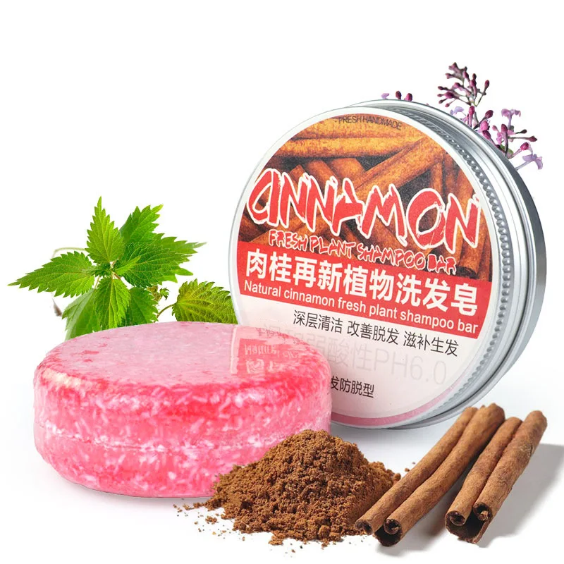 Shampoo Soap Handmade Soap Natural Polygonum Multiflorum Ginseng Extract Nourishing Soap Anti-dandruff Shampoo Soap