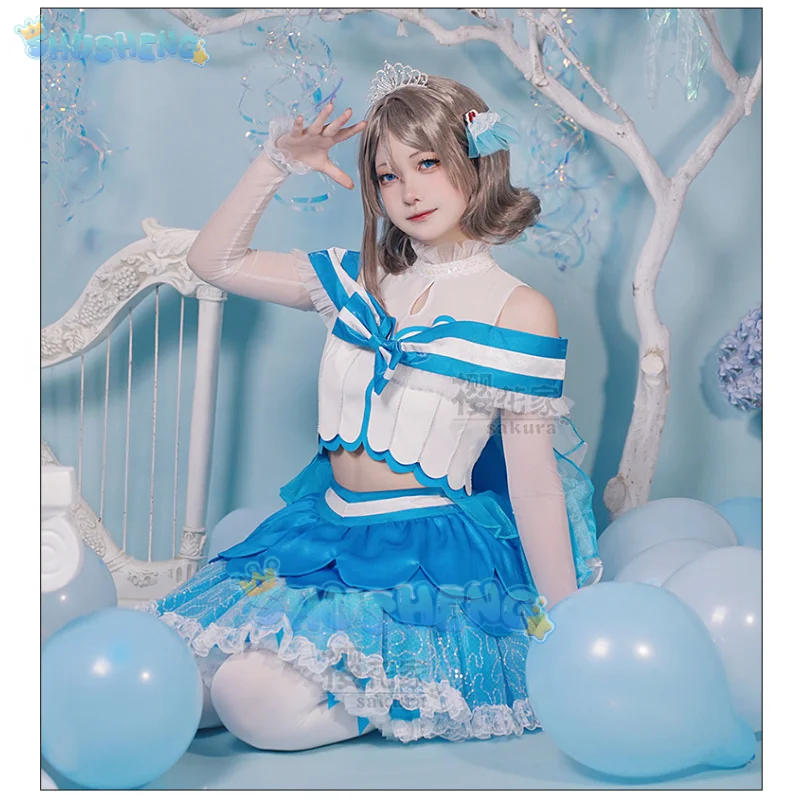 Lovelive Matsura Kanan Tsushima Yoshiko Aqours Love Aquarium Cosplay Costume Cos Game Anime Party Uniform Hallowen Play Role