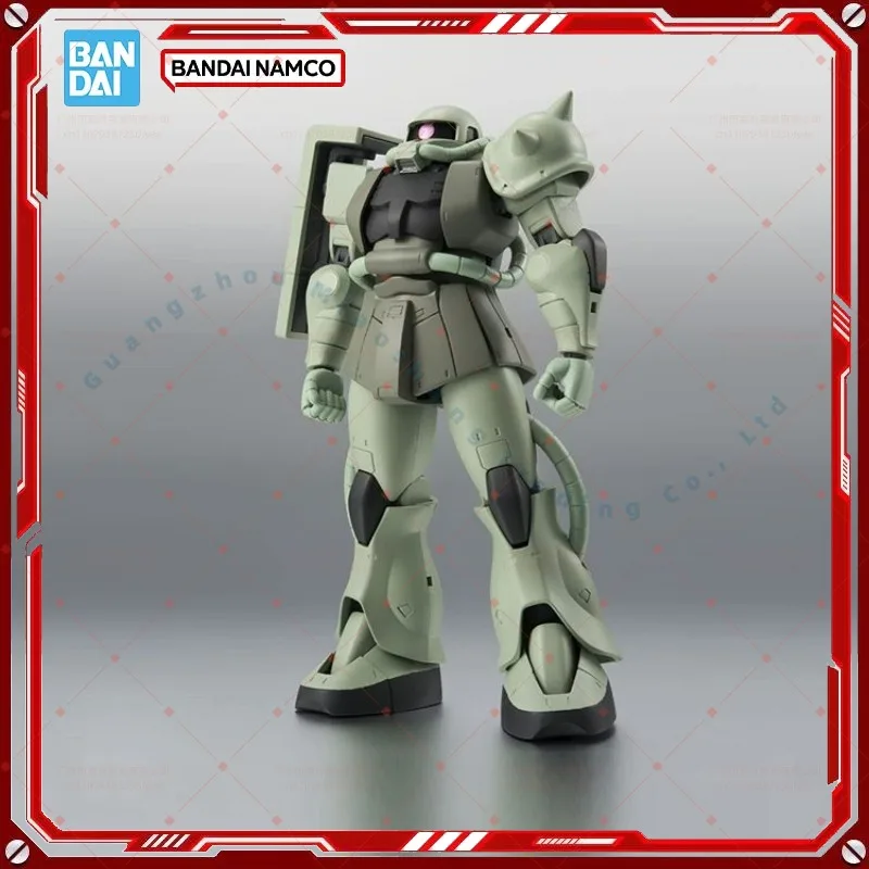 

In Stock Genuine Bandai Gundam Model Kit Robot Spirits MS-06 Zaku II Ver Anime Action Figure Collection Finished Model Toys Gift