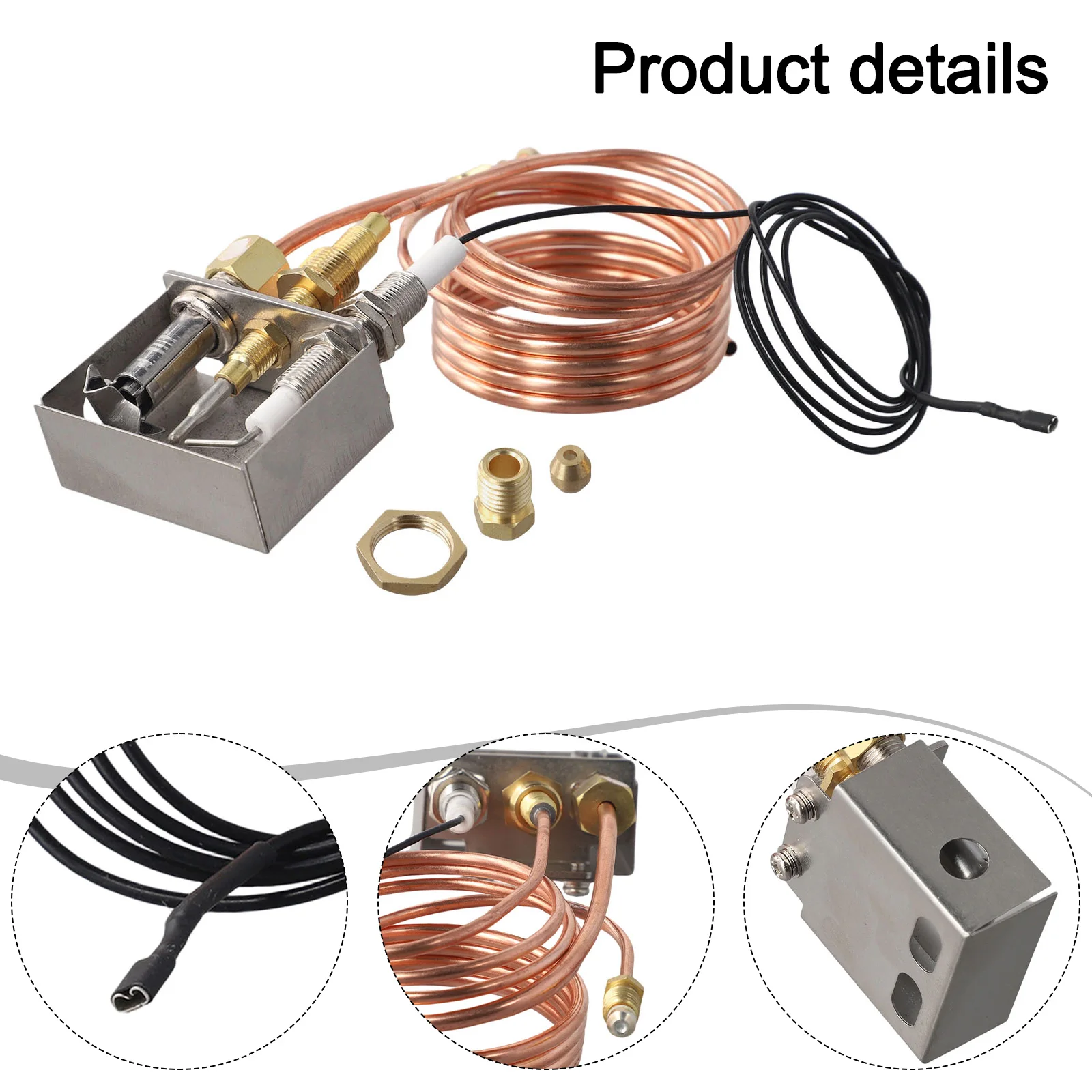 Gas Collection Box Pilot Burner Assembly Efficient Flame Management Long-lasting Performance Resistant To Rust