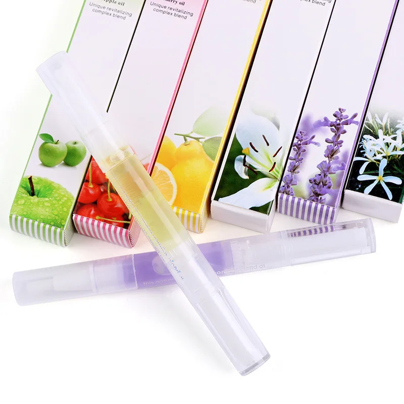 15 color Smells Nail Nutrition Oil Pen Nail Treatment Cuticle Revitalizer Oil Prevent Agnail Nail Polish Nourish Skin