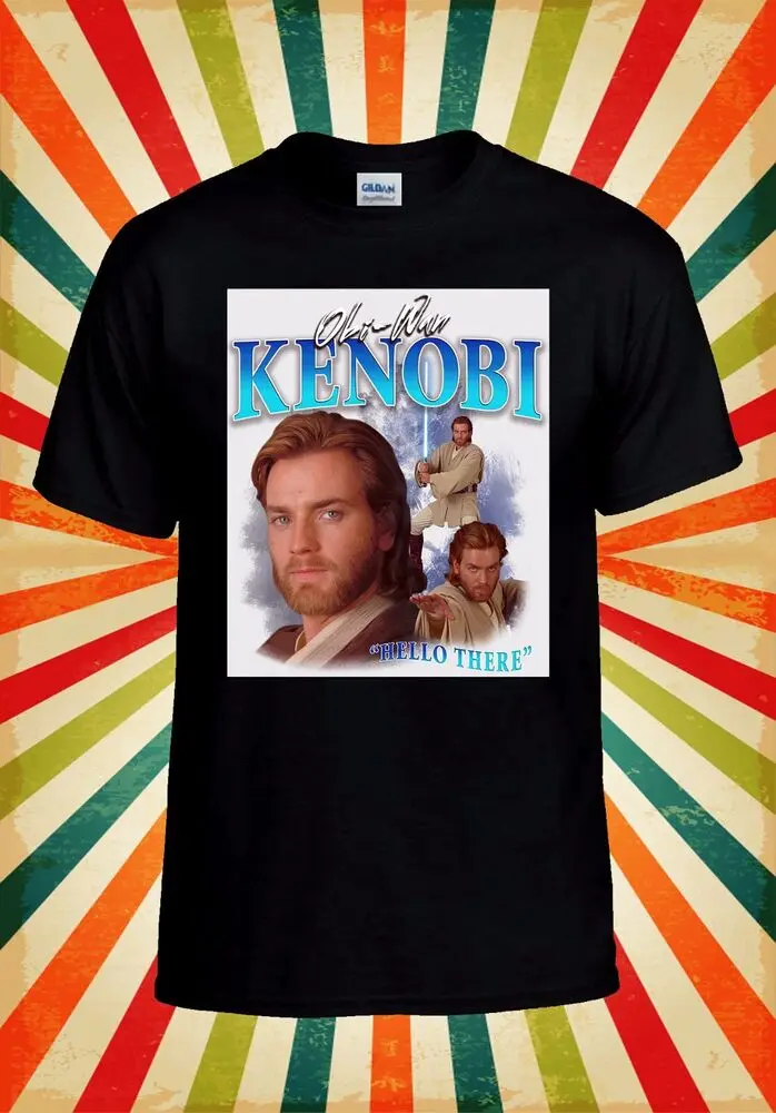 Obi Wan Kenobi Movie Series T shirt Men Women Unisex Baseball T Shirt Top 3215 tops Unisex Summer Short Sleeve