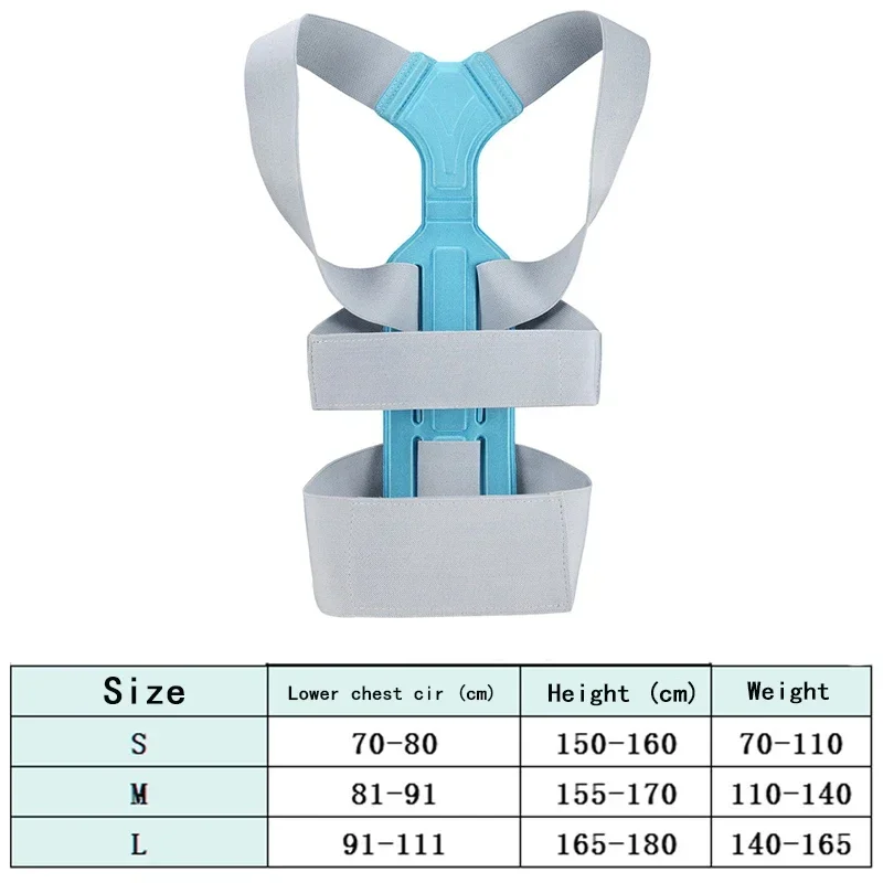 Invisible Posture Correction Belt Breathable Scoliosis Back Brace Spine Shoulder Support Chest Posture Corrector Orthosis Soft