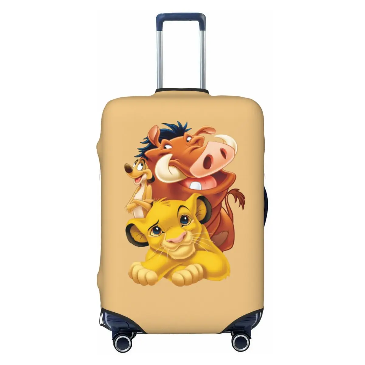 

Custom The Lion King Luggage Cover Protector Cute Animes Travel Suitcase Covers for 18-32 Inch