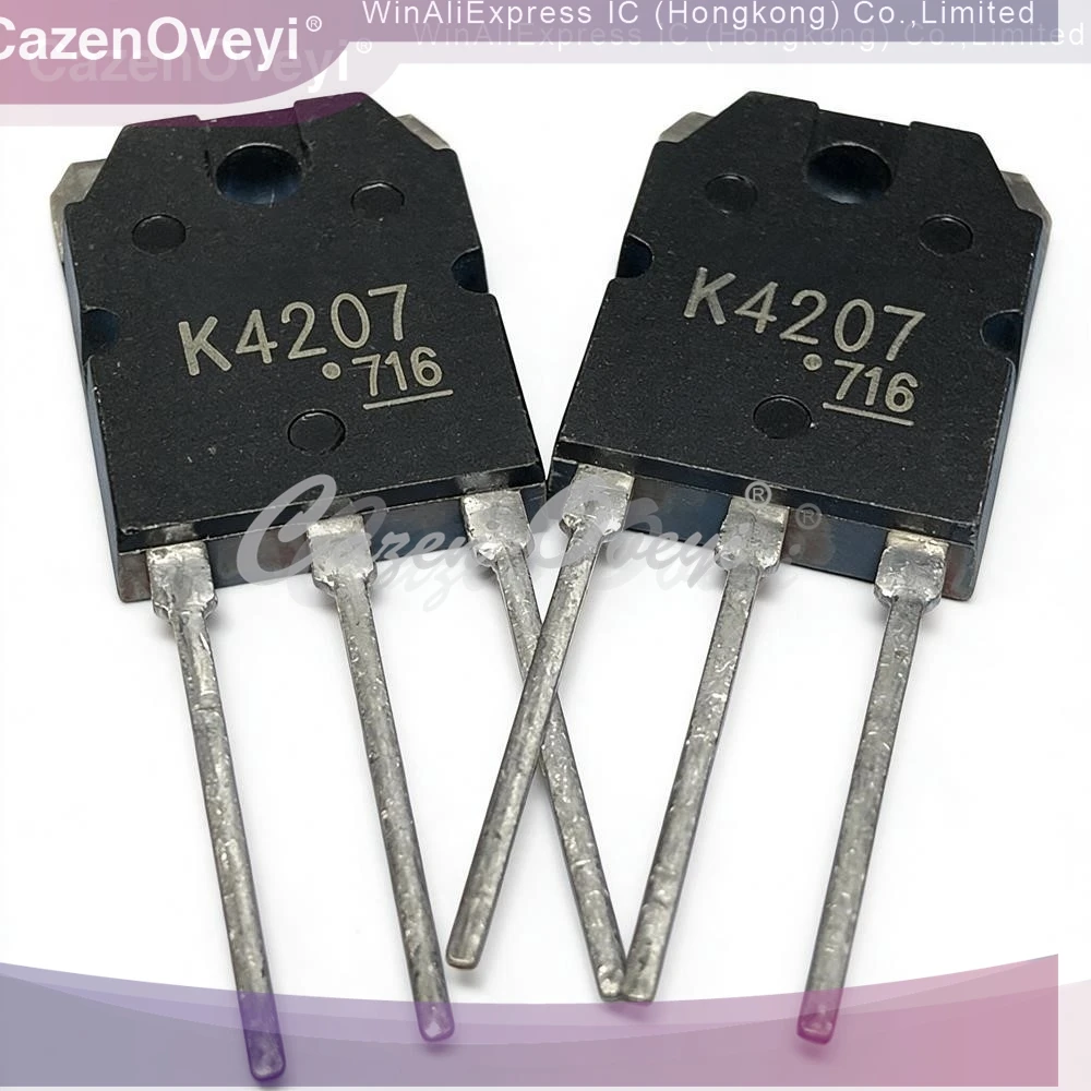 5PCS K4207 2SK4207 900V 13A SGP02N120 GP02N120 1200V 2A IXFA30N60X 600V 30A SBL3060PTW K823 2SK823 C4468 2SC4468 200V 10A