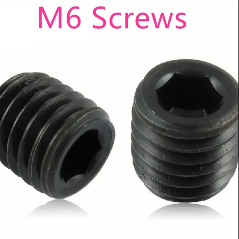 10pcs/lot M6 Small Set Screws K775 Inner Hexagon Coupling Fastening Screw for DIY Model Making