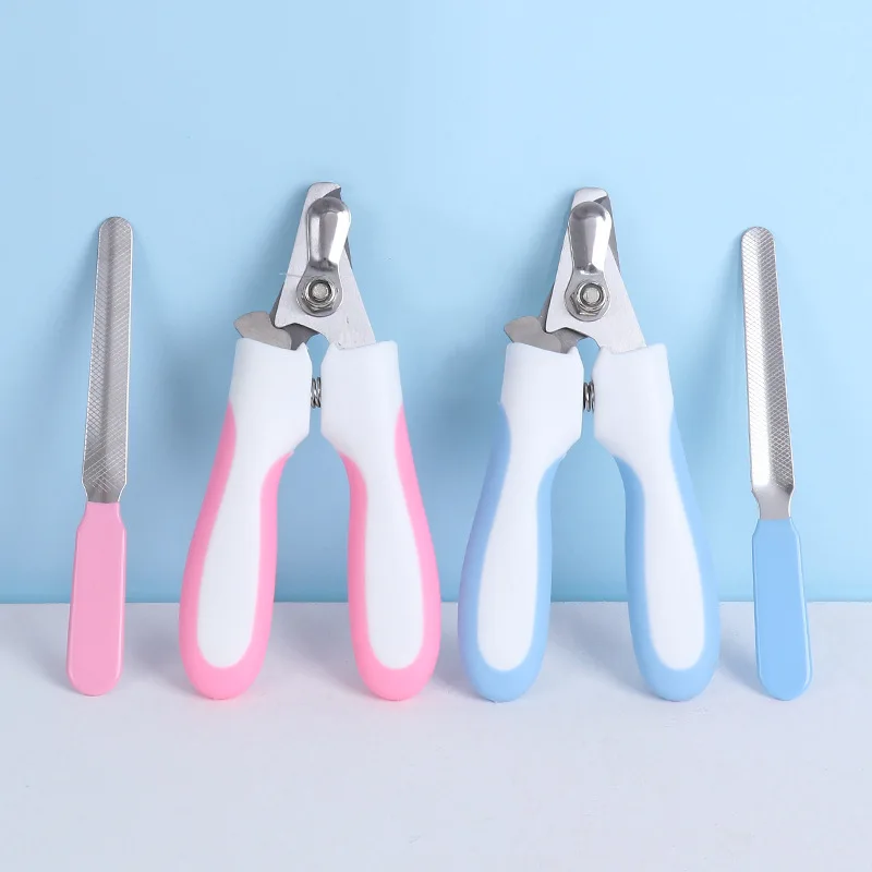 

Professional Pet Nail Clipper Stainless Steel Dog Cat Nail Trimmer Labor-Saving Nail Clipper Convenient Dog Grooming Supplies