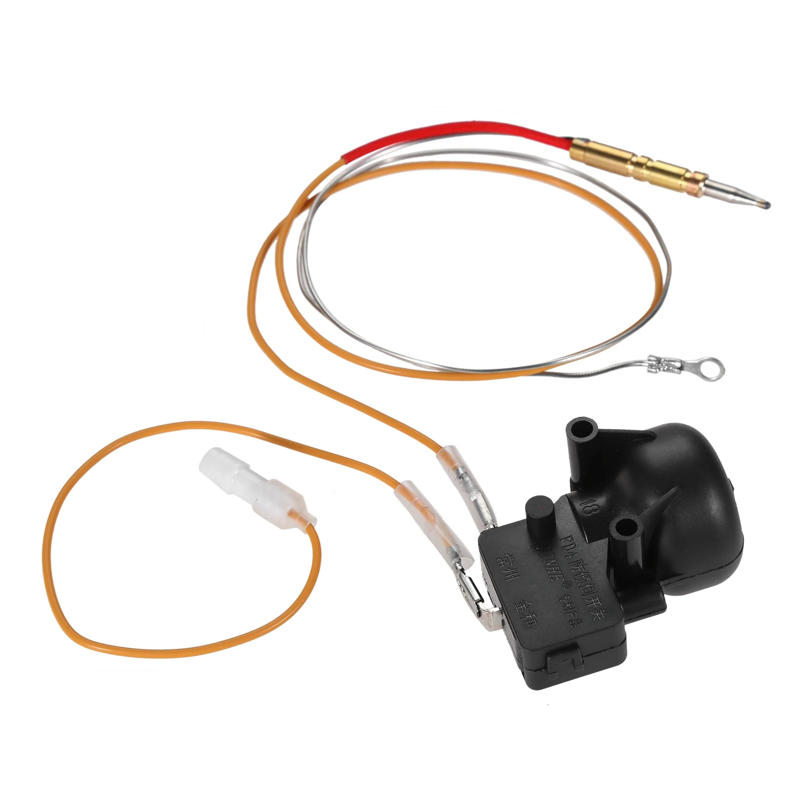 1set Propane Tank Top Heater Valve Replacement Part Connector 20inch Safety Faston Type Thermocouple Assembly FD4 Dump Switch