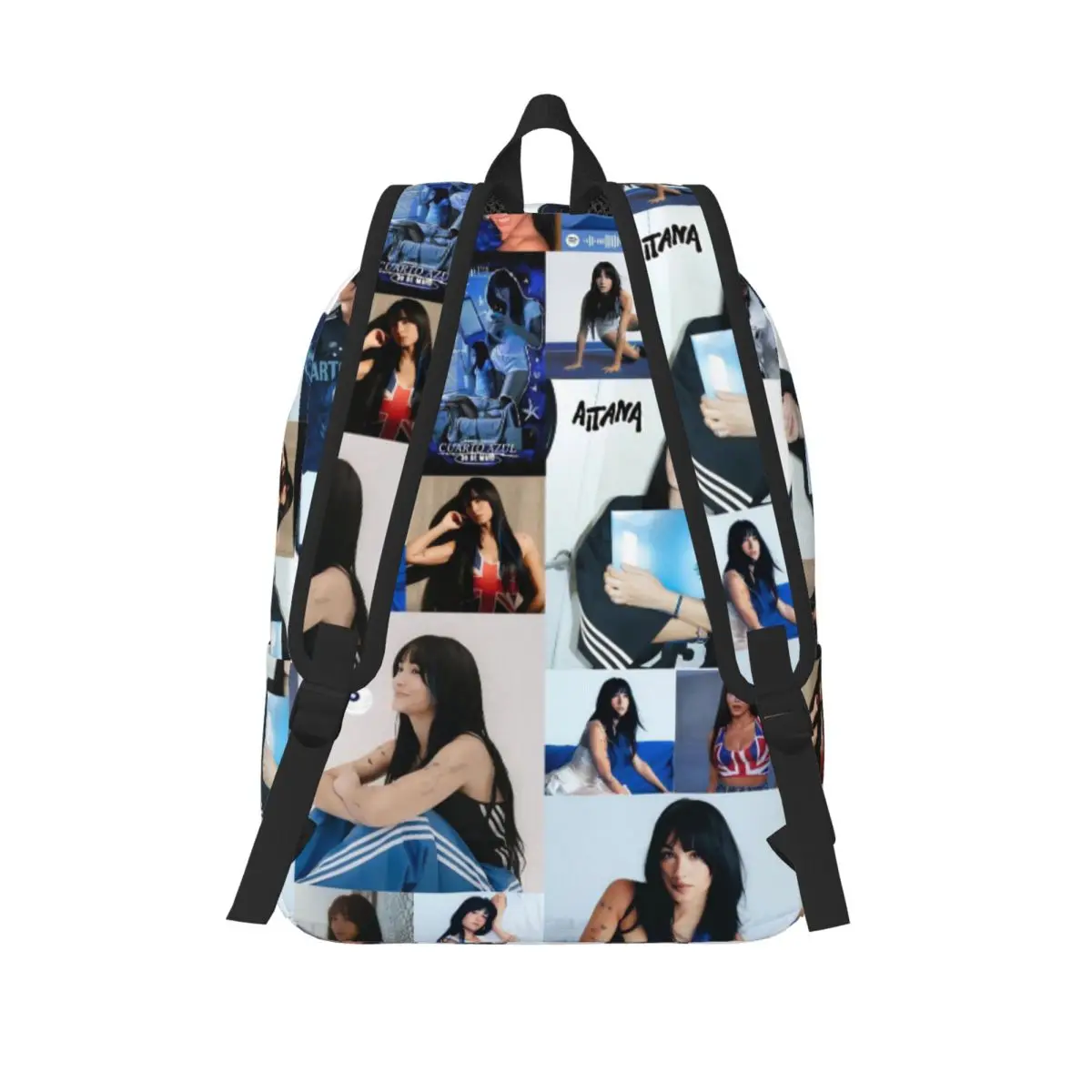 حقيبة ظهر Singer Aitana Cuarto Azul للرجال والنساء، حقيبة كتف للكمبيوتر المحمول في المدرسة الثانوية للأعمال في الهواء الطلق #3