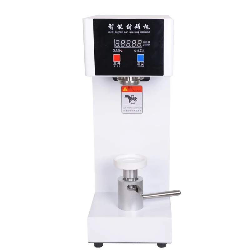 QLS-180 Milk Tea Beverage Sealing Machine 180W Commercial Can Sealing Machines Beer Wine Capping Machine 220V/110V