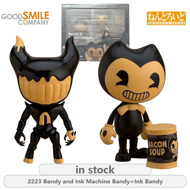 

GSC Original NENDOROID Bandy and\Ink Machine Series 2223 Bandy Ink Bandy Anime Action Figure Model Toys Ornaments Gifts Fo Boys