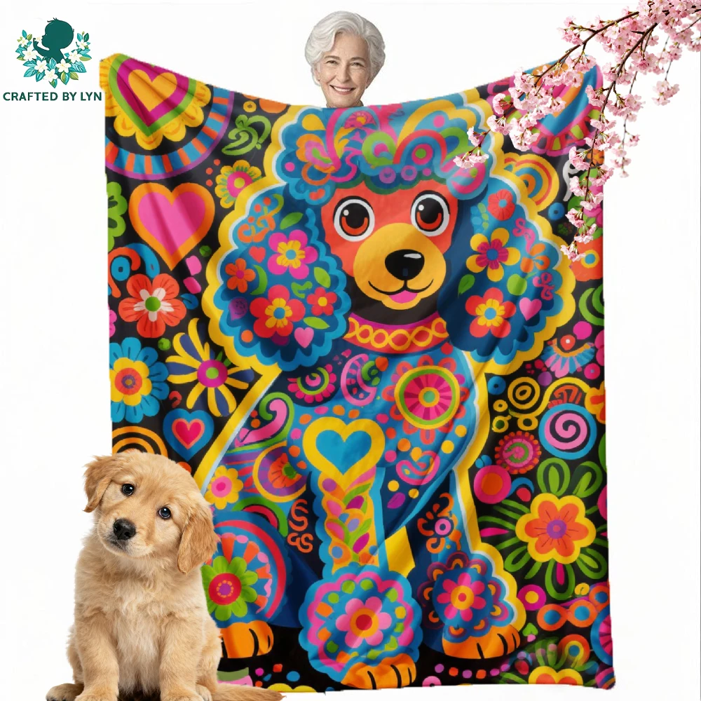 

Flannel | Flowers,Animal,Constellation| Room Decor Blanket, Camping Stuff,Festive Gift Selectio | Soft and delicate | Keep warm