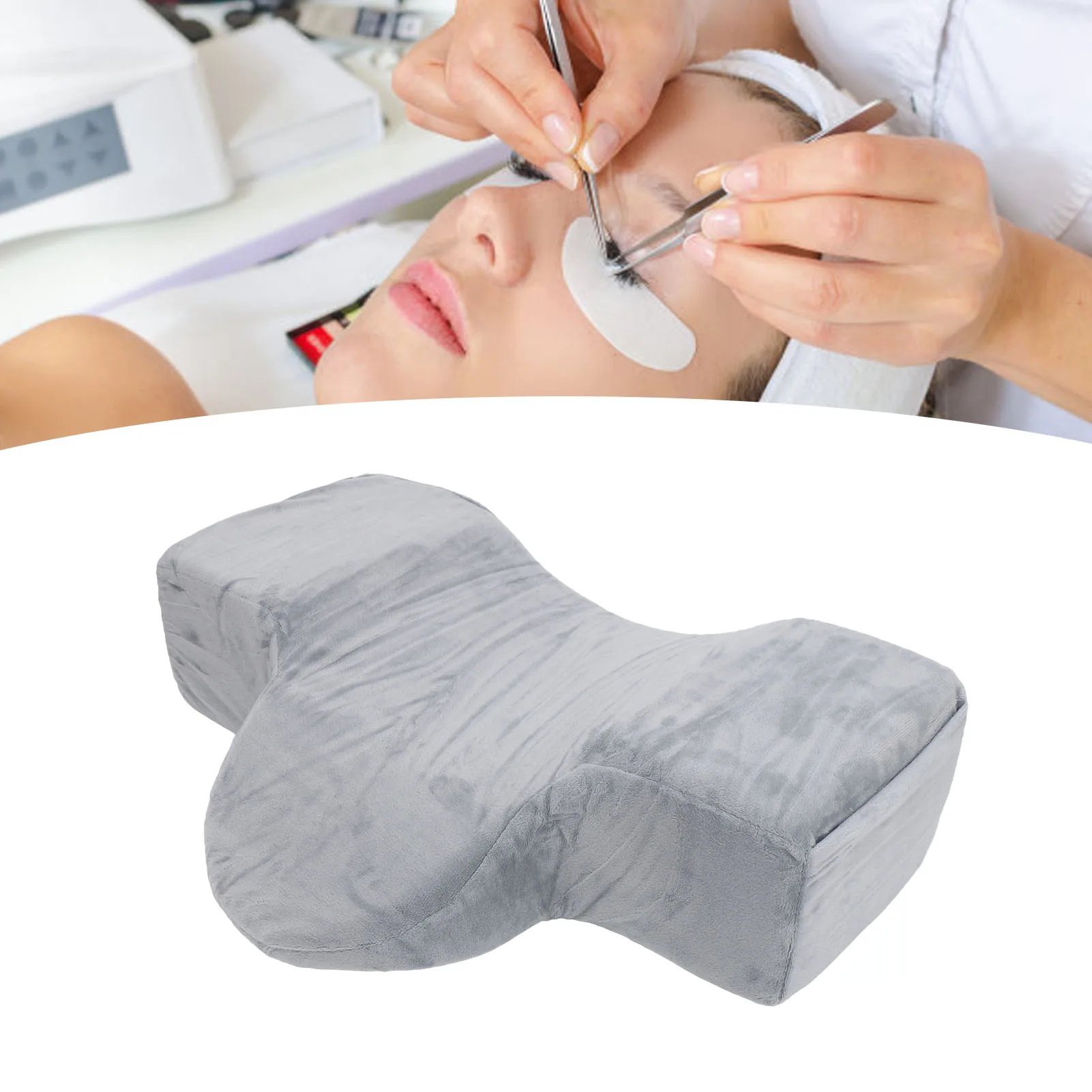 

Подушка для наращивания ресниц, эргономичная Удобная U-образная Удобная подушка для шеи, подушка для наращивания ресниц