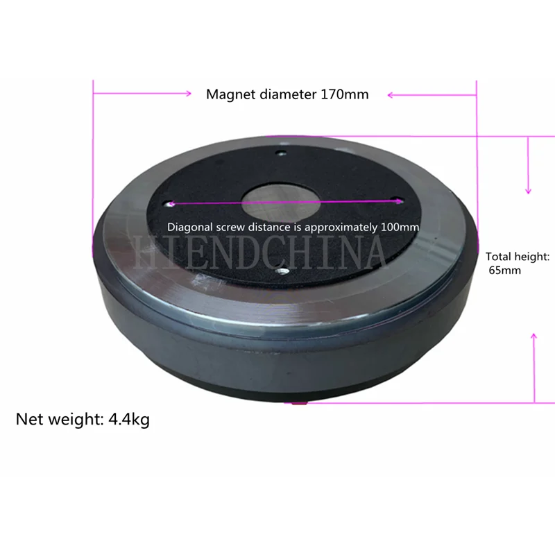 PT-002 170 Magnetic 75 Core Titanium Film Hg170-77 Tweeter Driver Head Professional Stage Treble Head 110db 8ohms 80-160w（1PCS）
