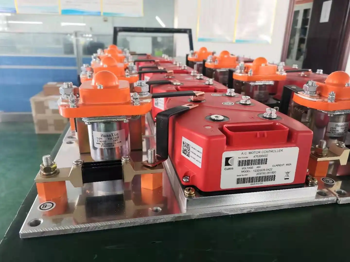 كورتيس وحدة تحكم محرك التيار المتردد EV تحويل عدة 1232SER-5422 48V 400A استبدال إصدار OEM