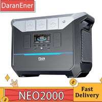 DaranEner NEO2000 Portable Power Station, 2073.6Wh LiFePO4 Battery Solar Generator, 2000W AC Output, 14 Ports for Travel, RV