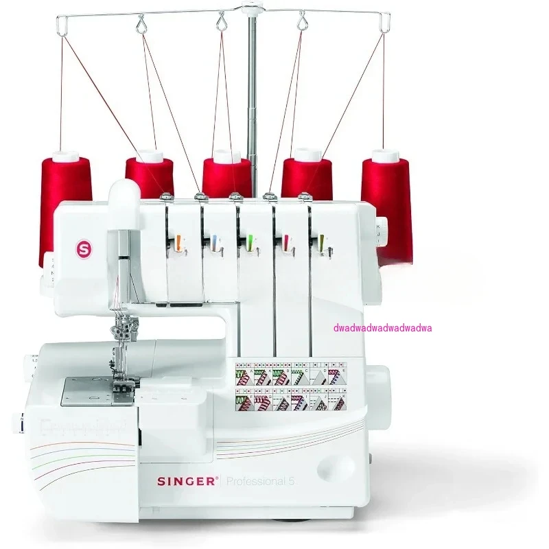 Professional 14T968DC Serger Overlock with 2-3-4-5 Stitch Capability, 1300 Stitches Per Minute, & Self Adjusting