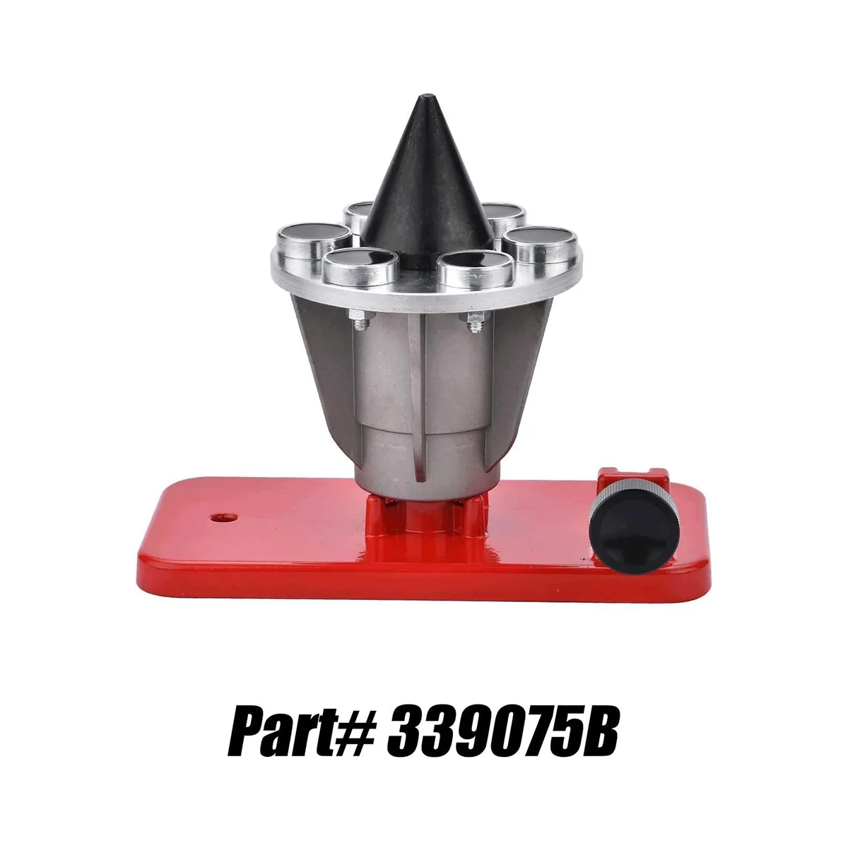 Blade Balancer Replace for 339075B Lawn Mower Blade Balancer Magnetic Wall Mount 42-047 Red