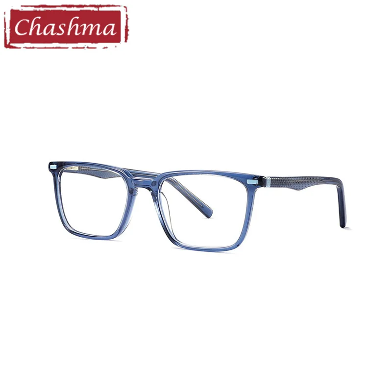 Chashma Children Myopia Prescription Spectacles Transparent Blue Kids Eye Glasses for Recipe Spring Hinge Boy and Girl Frames
