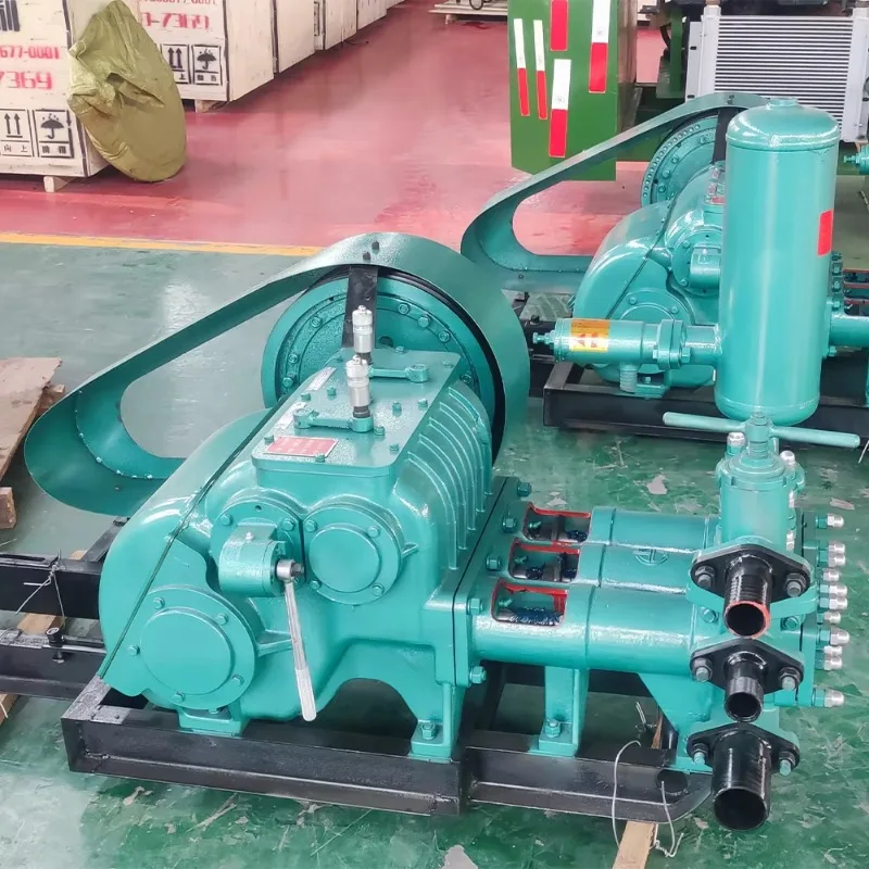 Industrial High Flow Mud Pump Electric Slurry Pump for Mining Construction Tunnel Drilling and Cement Grouting Work