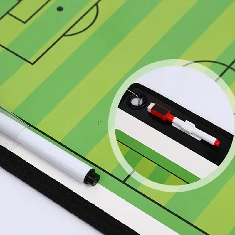 لوحة مسح جاف لكرة القدم للمدربين، حافظة مسح جاف، لوحة النتائج المغناطيسية لتدريب البيسبول وكرة القدم والهوكي