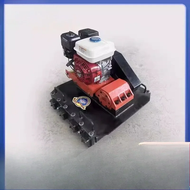 Laying color brick high-efficiency ramming machine, hand-supported vibration color brick ramming machine