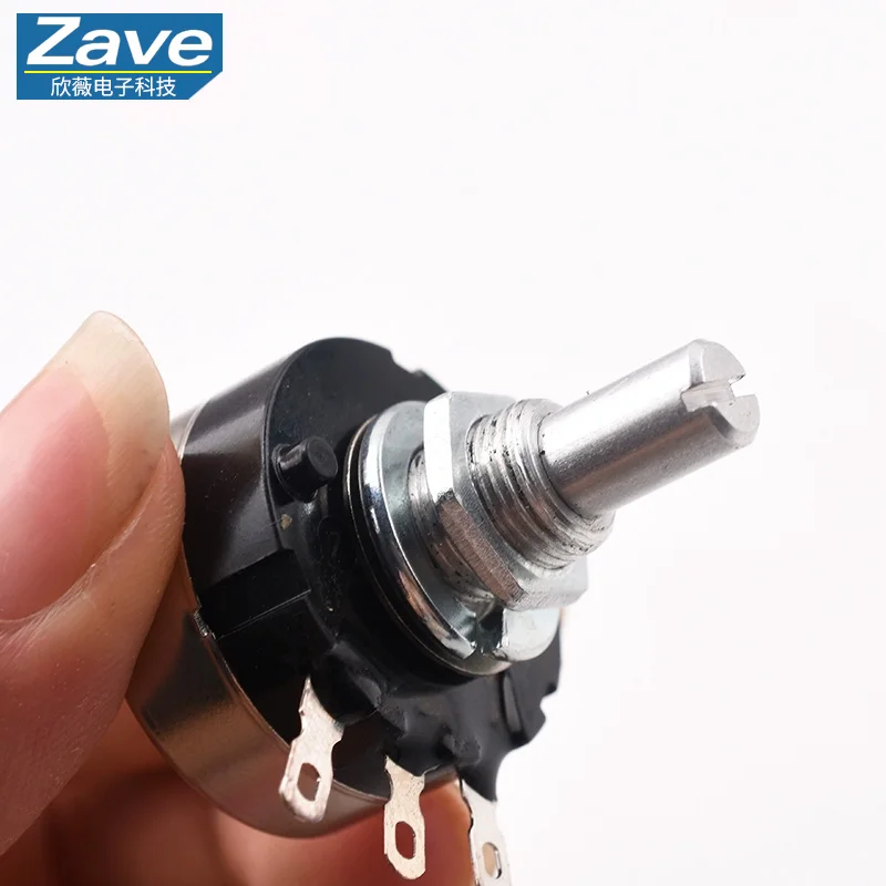 RV24YN 20S Inverter Single-Turn Speed Control Potentiometer - 1K/5K/10K/20K/50K/100K/500K (Resistance Values)