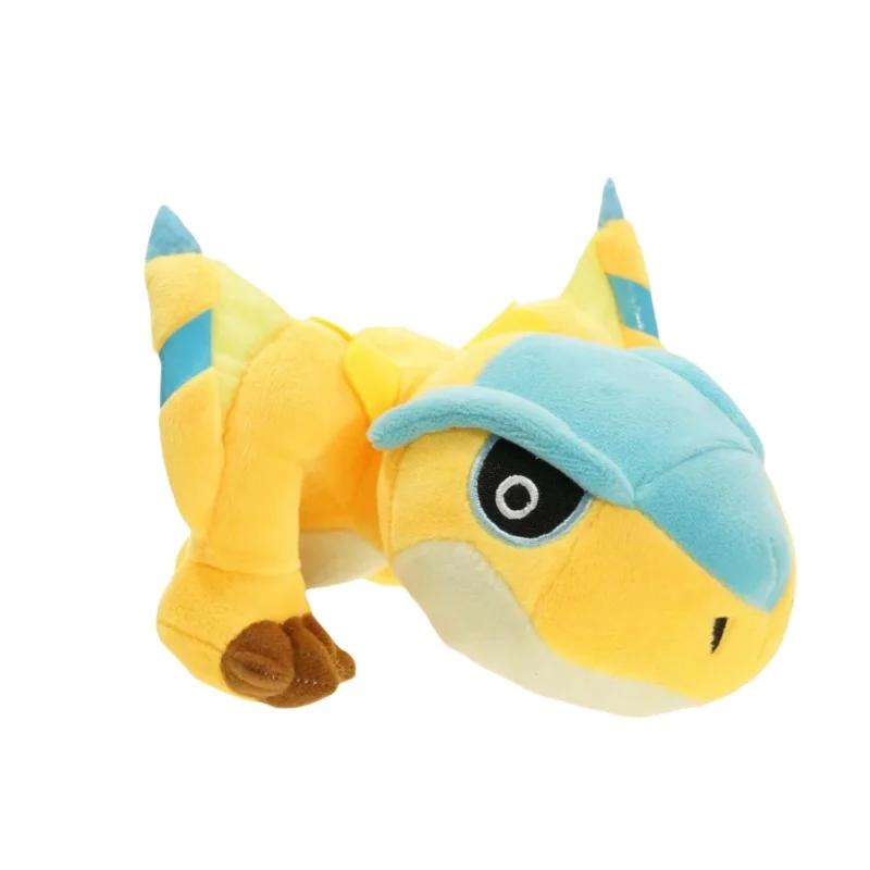 

New Monster Hunter Wilds Tigrex Plush Toys Anime Figure 22cm Cute Tigrex Freedom Plush Doll Custom Toys Ornament Child Gift