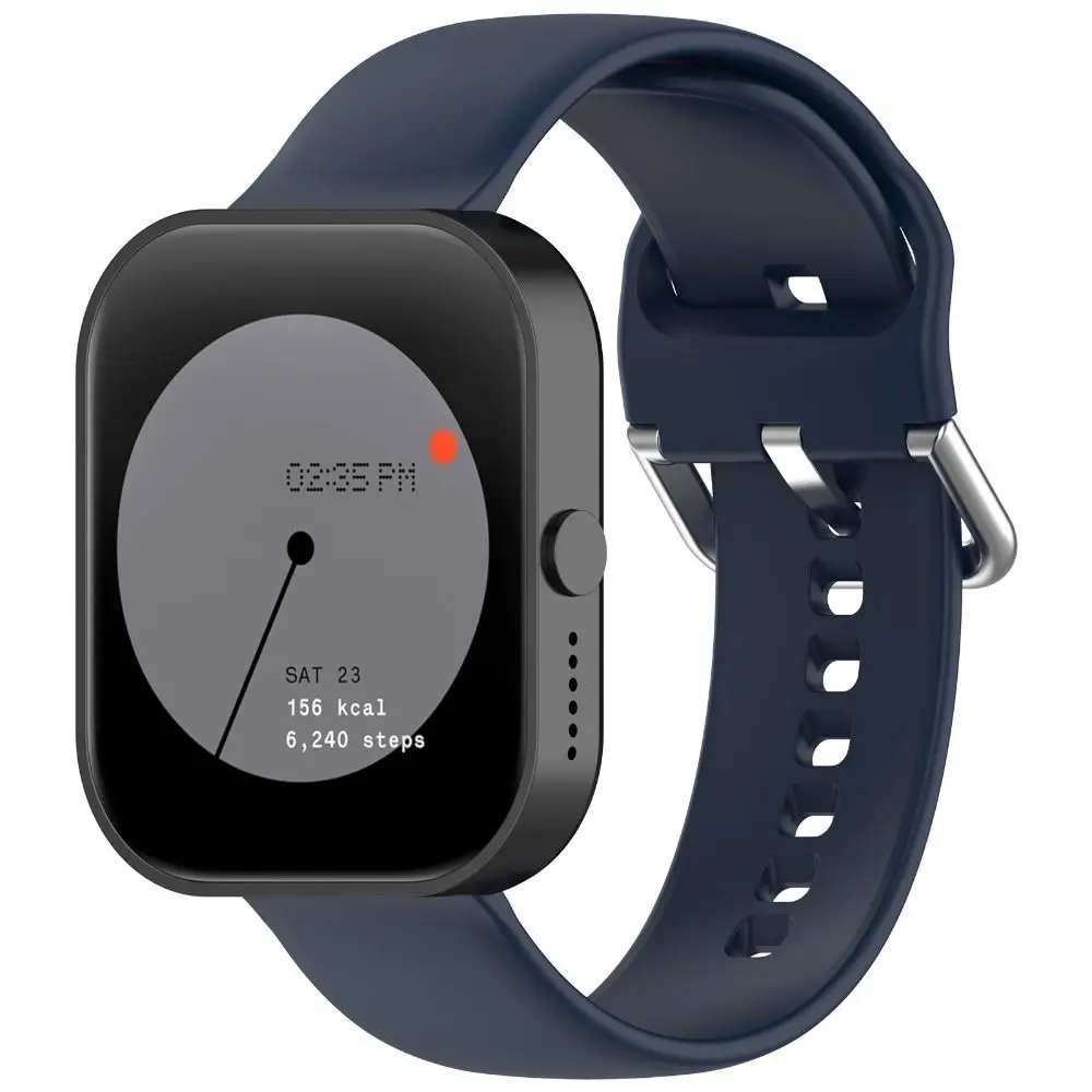 Pulseira de silicone de substituição macia pulseira 22mm acessórios pulseira de relógio inteligente para cmf relógio pro