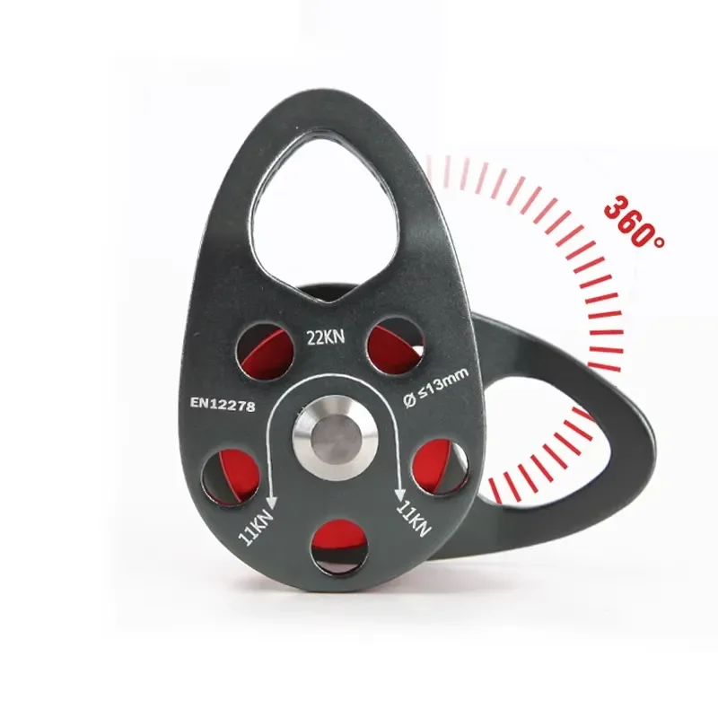 Logo Customized Rappelling Single Pulley for High Work