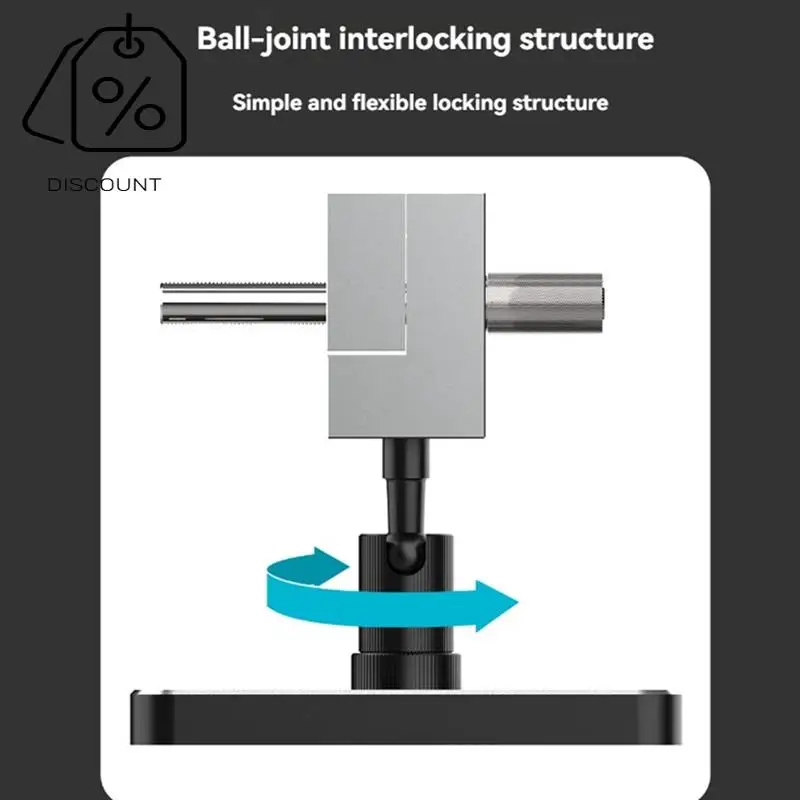A19F-2In1 Mini Portable Table Vise, Micro-Bench Vise For Model Building Precision Clamp Scale Model Fixing Tool DIY Accessary