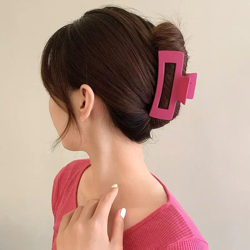 Ensemble de 8 pinces à cheveux en plastique pour femmes, accessoires pour cheveux, épingle à cheveux simple, outils de coiffure fins