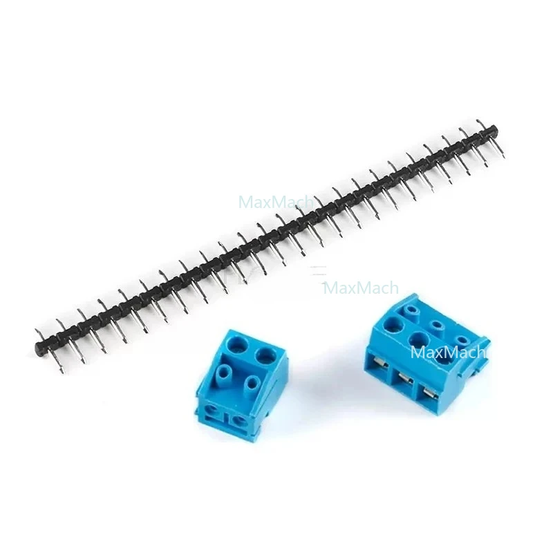 

100 шт. KF332 5,0 мм 300 В 10 А шаг печатной платы универсальный винтовой клеммный блок разъем, 2P 3P, высокое качество