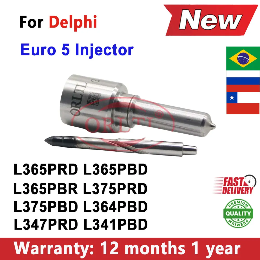 New Euro 5 L365PRD L341PBD L365PBD L365PBR L375PRD L375PBD L364PBD L347PRD High Quality Diesel Nozzle For  Injector euro5