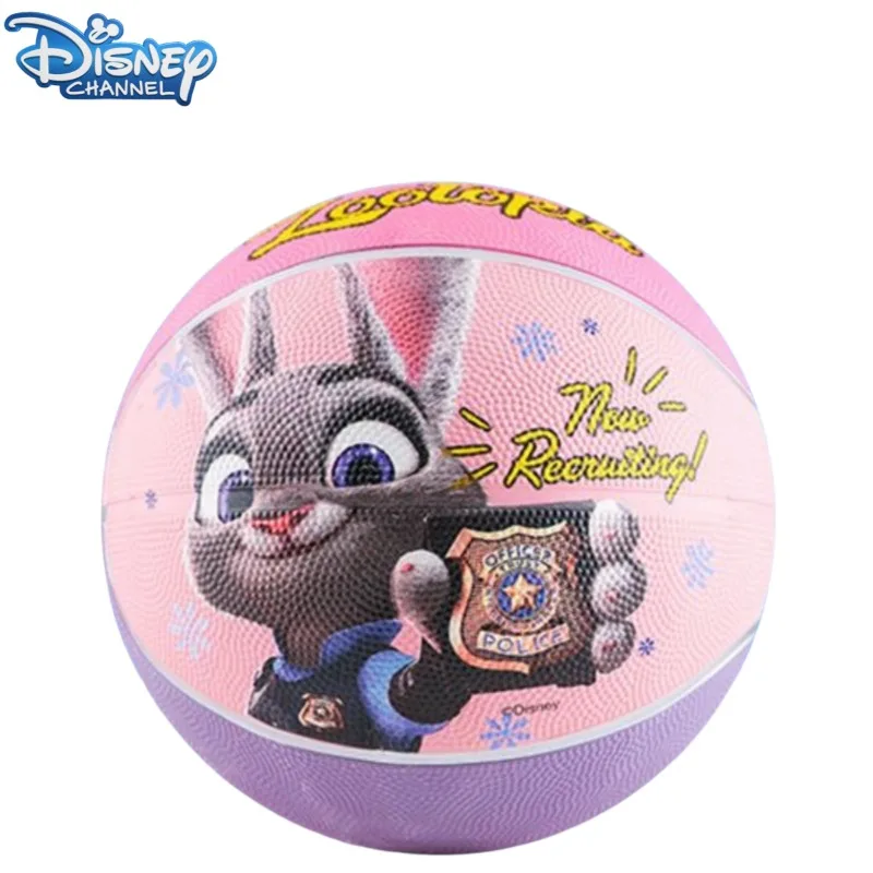 Disney Judy Hopps juguete especial de dibujos animados lindo y creativo para niños, pelota de regalo de vacaciones de película de Anime Simple personalizada, baloncesto