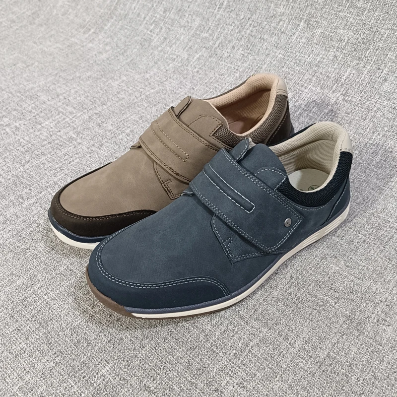 

Versatile Low-Top Men's Casual oes Faionable All-Season Board oes Comfortable round Toe Flat Heel PU Leather Men's Foot...