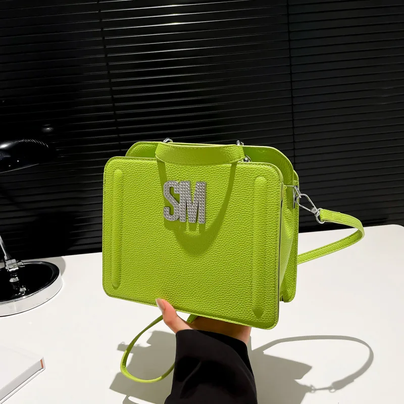 

2025 женская модная большая сумка, большая вместительная сумка через плечо, повседневная универсальная сумка