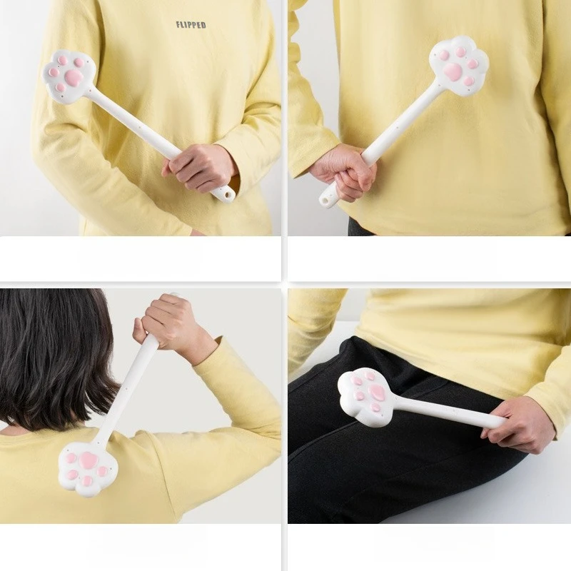

New Cat Claw Massage Hammer Neck Shoulder Leg Divine Tool Back Beater Knocking Meridian Cute Cartoon Back Beater