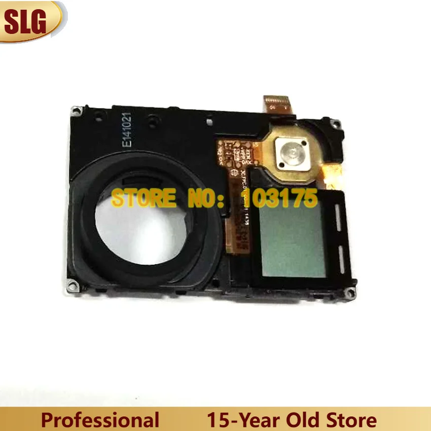 Unidad de montaje de carcasa de lente de pantalla LCD pequeña frontal Original para GoPro Hero 4 Hero4, pieza de reparación de cámara de edición negra