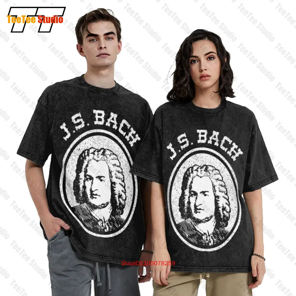 

Футболка большого размера с портретом Js Bach SPL6
