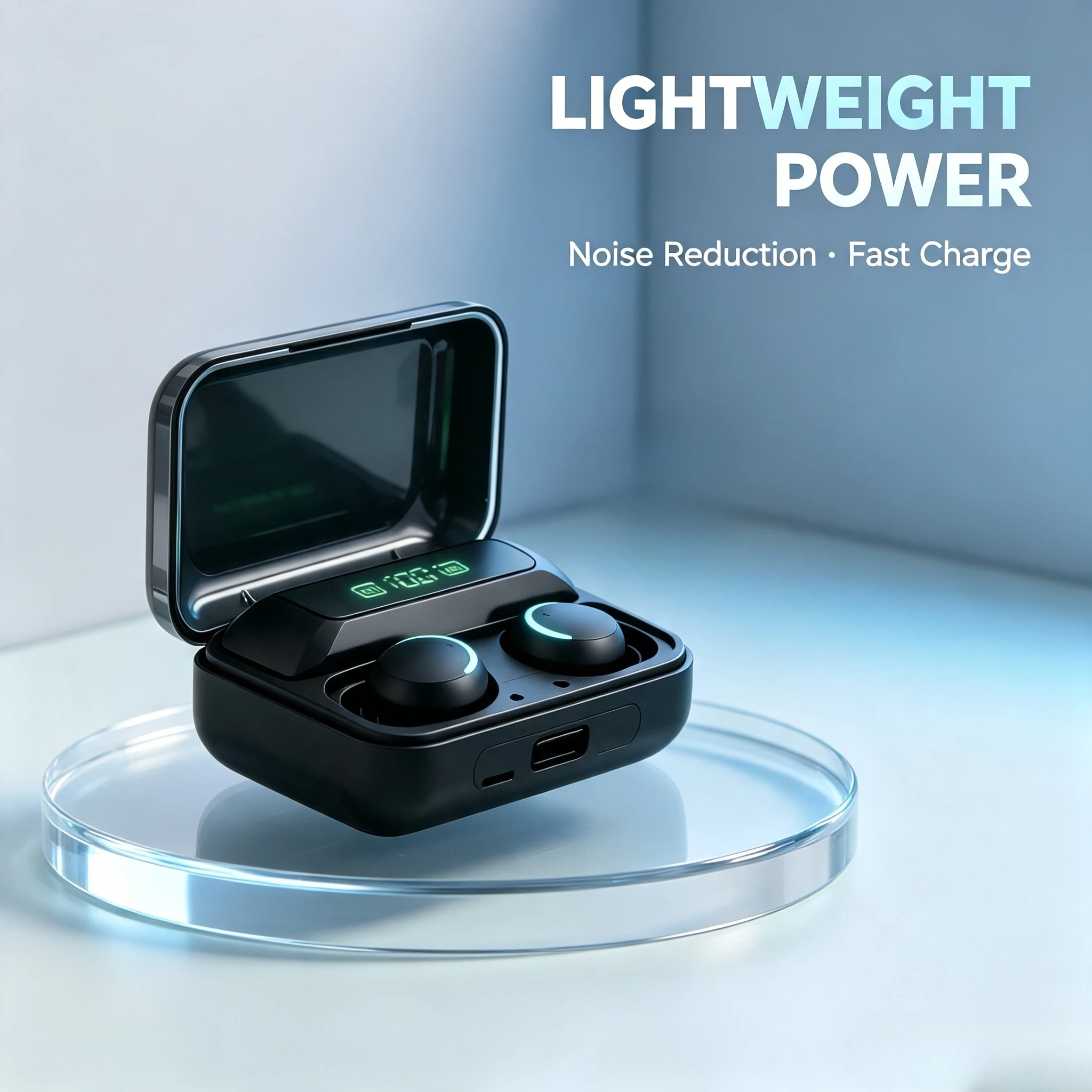 New F9 Bluetooth Headphones 9D Stereo High Bass Sport Earphones Handfree Touch Control Tws Wireless Earbuds Waterproof Headset