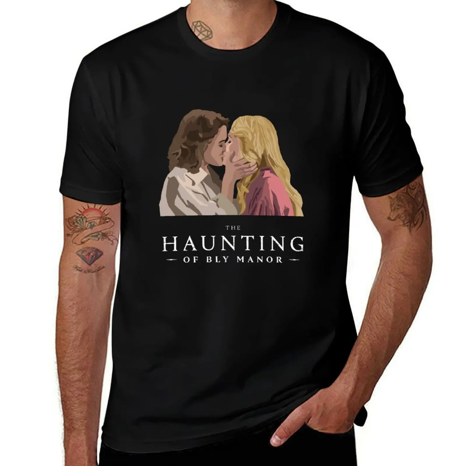 

Dani and Jamie - Haunting of Bly Manor T-Shirt blue archive graphic shirts animal prinfor boys vintage shirts men graphic