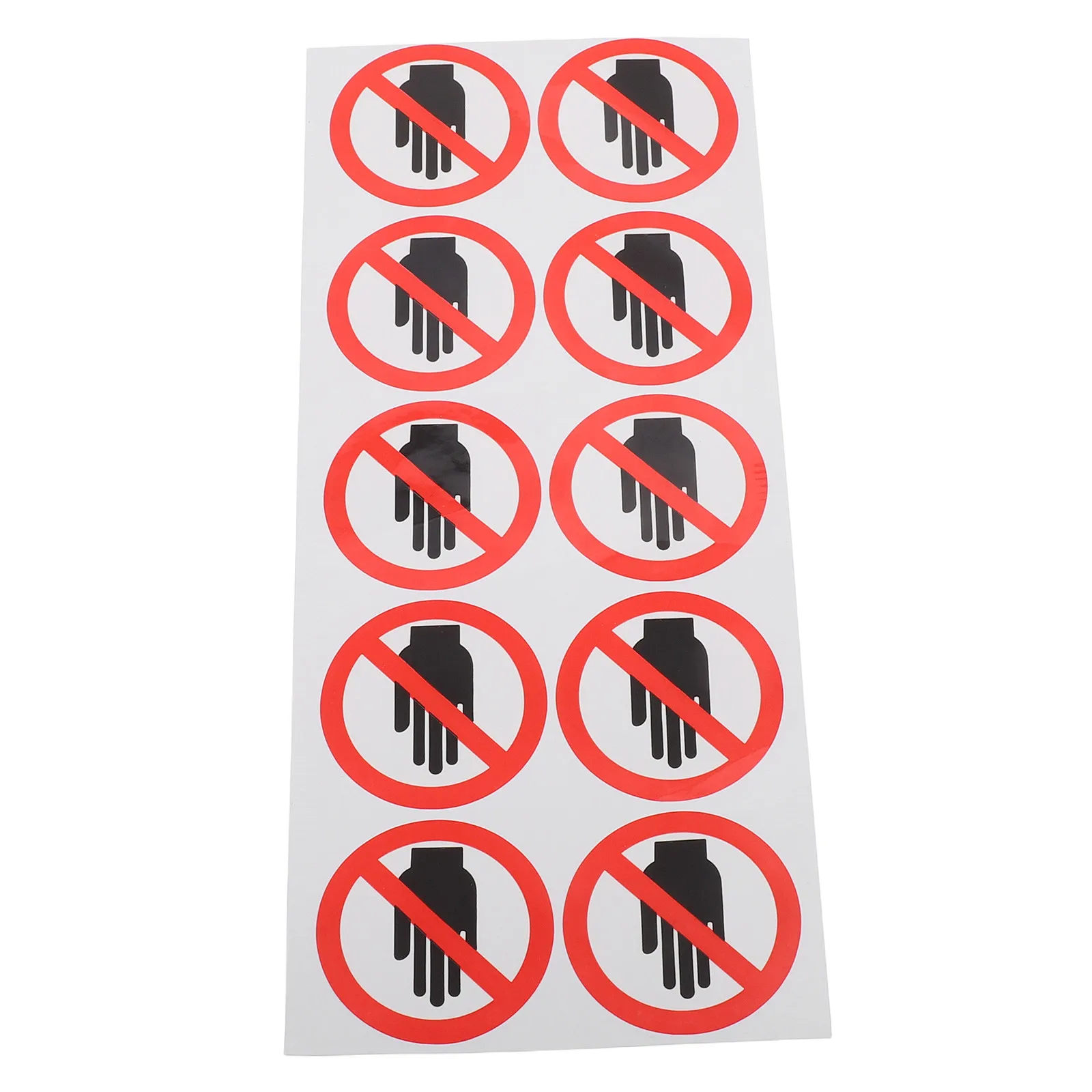 

Водонепроницаемые предупреждающие наклейки «Не прикасаться» для дома, фабрик, складов, лабораторий, мебели, бытовой техники, промышленного использования